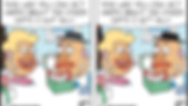 Find 6 of the 7 differences! Good luck.