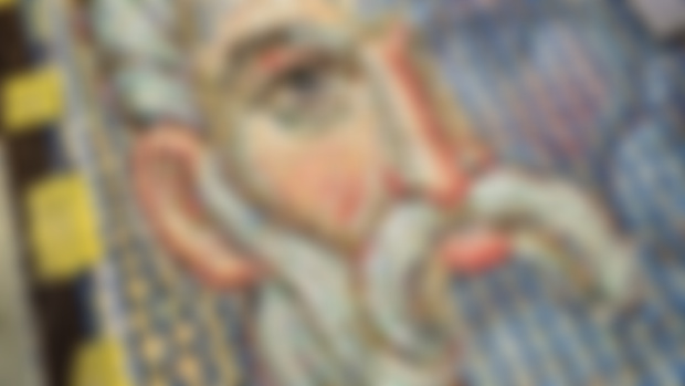 Mosaic Saint Nicholas, face1