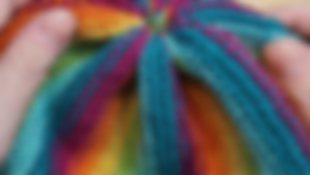 Sideways Gathered Bind-off