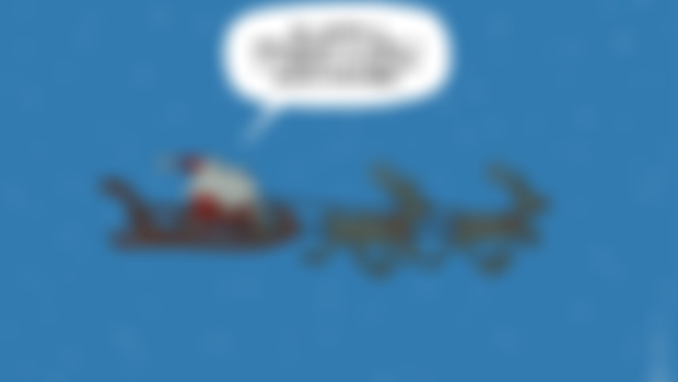 Santa’s vacation.