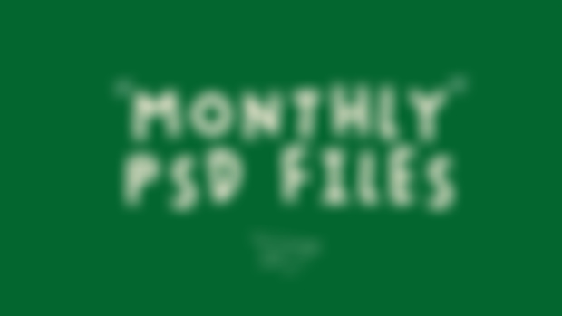 Monthly Psd Files 💌