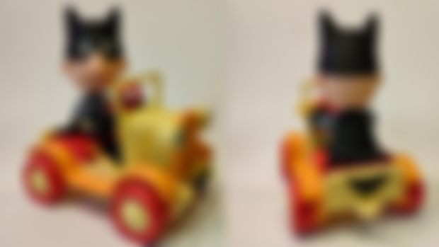 BatBat and his batmobile, STL files