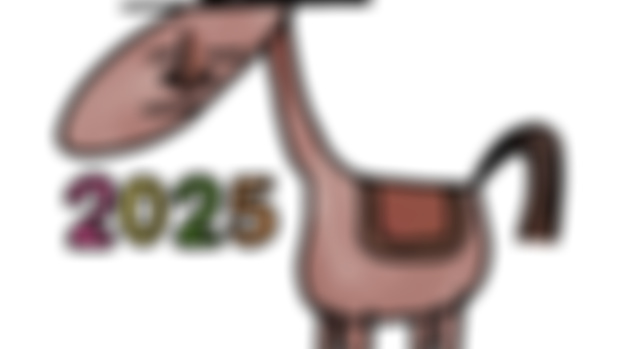 New Year horse
