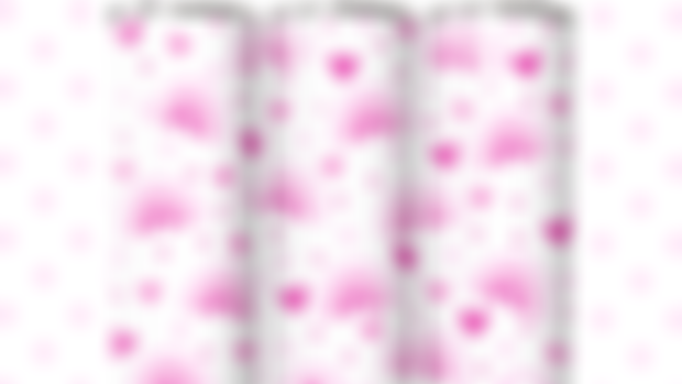 Pink Rainbow Hearts