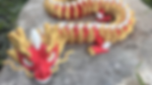 December Model #6 (New Years Dragon)
