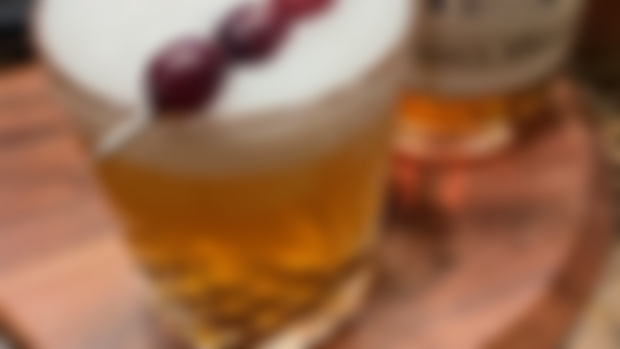 The Winter Sour Cocktail! 