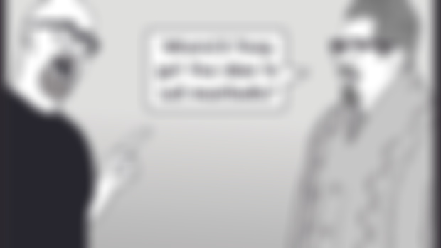 One Line from a Future Comic Taken Totally out of Context