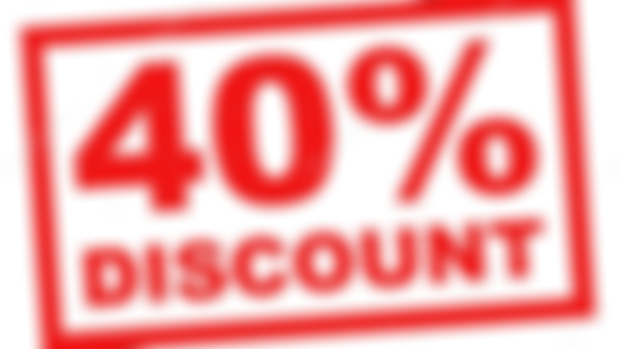 January 40% Discount!!