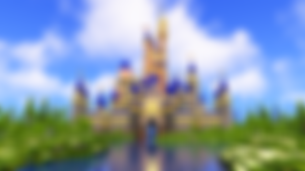 Disney castle megabuild