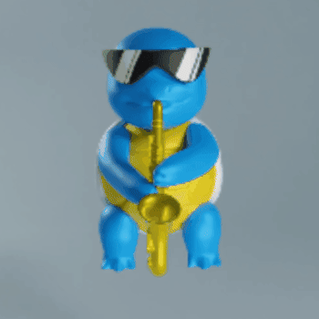POKEMON SQUIRTLE SAXOPHONE