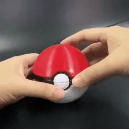 Pokeball charger stand - No support - Multicolor