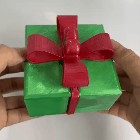 MECHANICAL ROTATING GIFT BOX - Valentine & Christmas Box