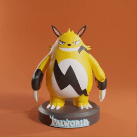Palworld Grizzbolt figure