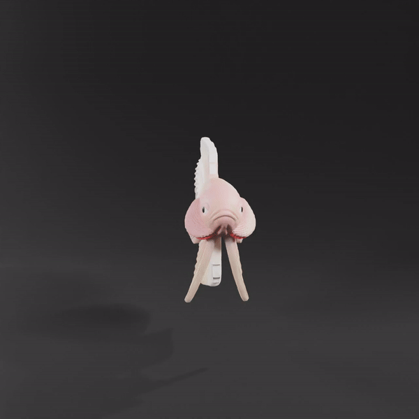 Betta Fish Veiltail - Ready For 3D Printing