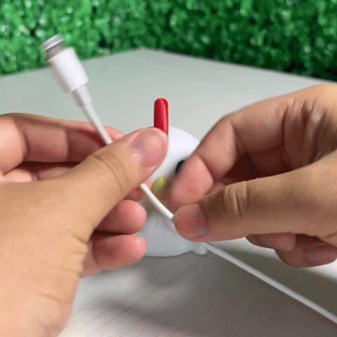 Cute Chicken Cable Holder - STL & 3mf Multicolor