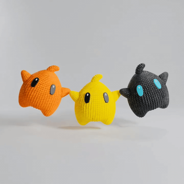 Luma star crochet - knitted - super mario (Multicolor)