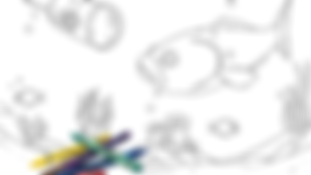 "Fish Gills" coloring book page 