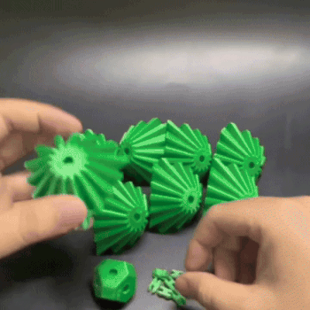 Cube Gear Fidget Toy