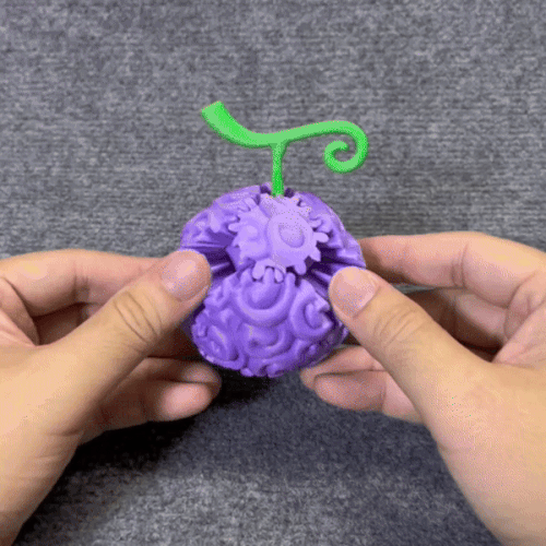 Gomu Gomu No Mi Gear Fidget Toy - One Piece Luffy Devil Fruit