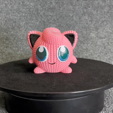 Pokemon Jigglypuff Crochet - Knitted - STL & 3mf Multicolor