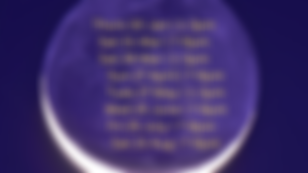 New Moon Circle Dates 2025