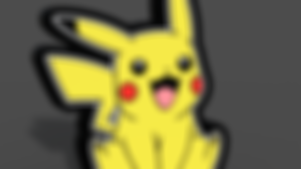 Pikachu sitting Lightbox LED Lamp