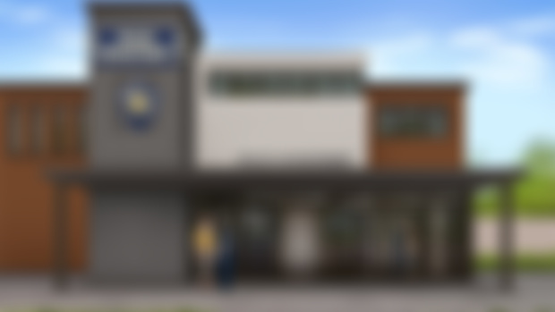 Police Station Exterior Background 😊