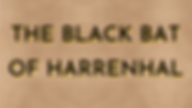 The Black Bat of Harrenhal (audio)