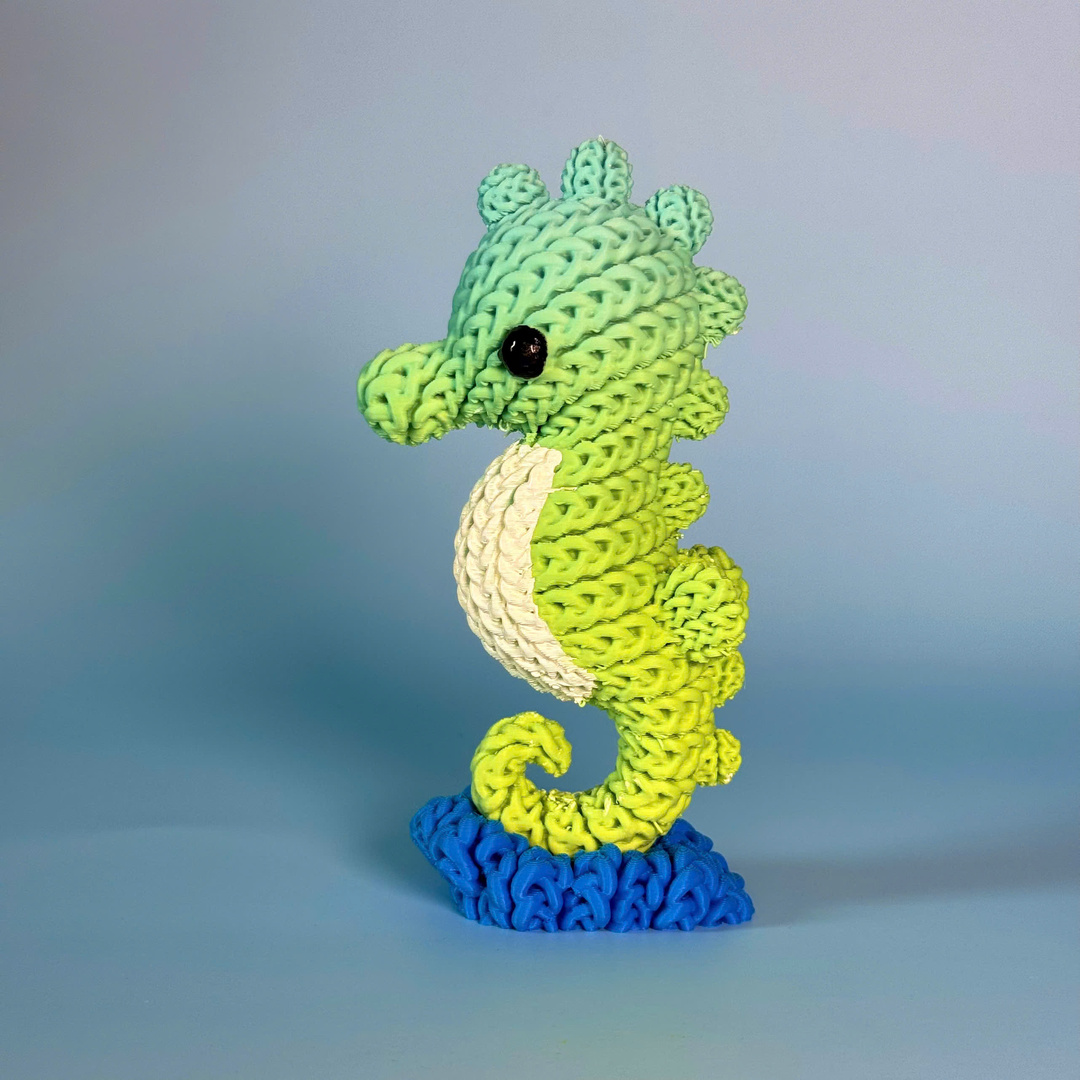 Seahorse Crochet - Knitted