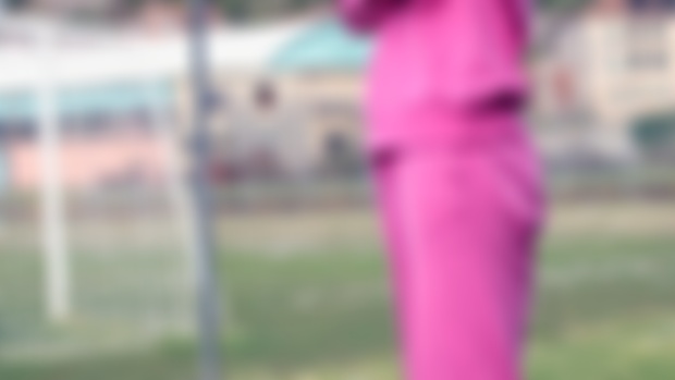 VIP EXCLUSIVE GOLDEN QUALITY PICTURE SET - Lethal Blonde outdoor pink karate kicks