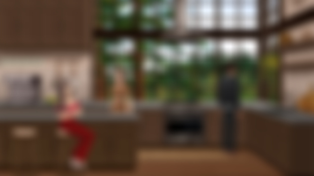 Lakehouse Kitchen Background 😊
