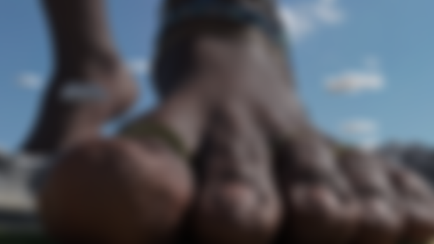 An unexpected visitor walks through Lilliputian territory