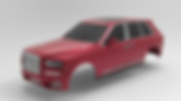 Rolls Royce Cullinan STL 3D print model for RC chassis