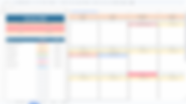 Dynamic & Recurrent Calendar/Planner Template 