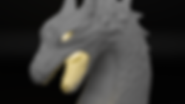 Ember Glow Dragon Head