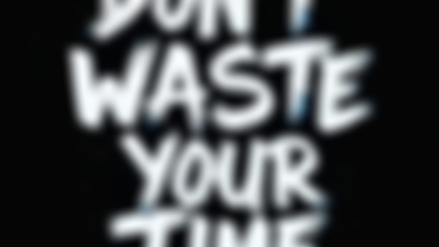 Brush strokes Typography Prompt