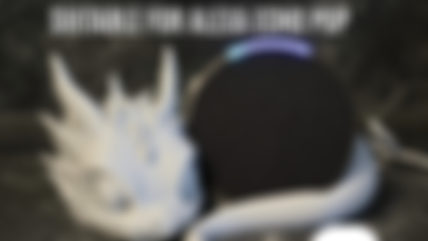 #108 Lying Baby Dragon - suitable for Alexa Echo Pop