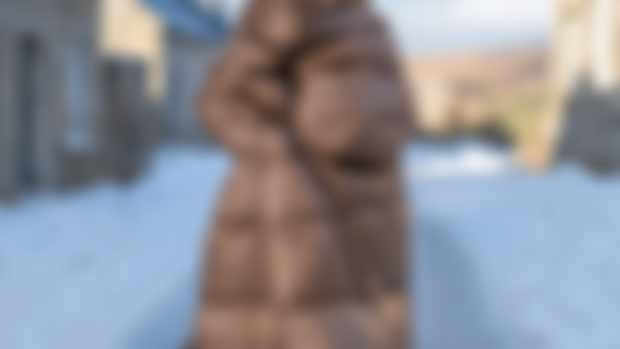 Brown Down Capes