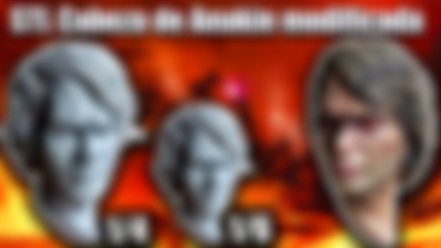Cabeza de Anakin modificada disponible para su descarga.