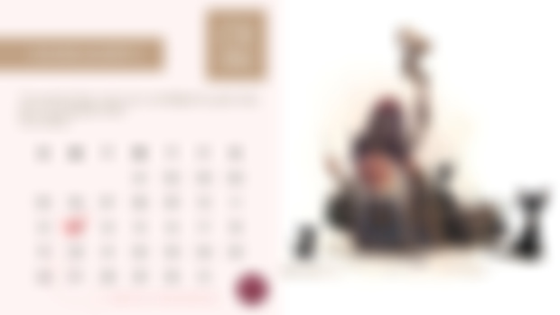 Fairy Monthly Calendar + discount - January 2025