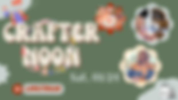 Live now! Saturday (later) Crafternoon with Robin AND Angela