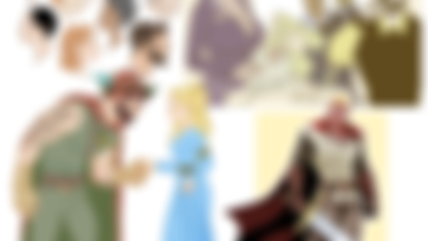 Characters, disney style.