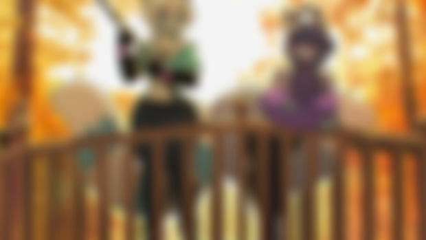 2 friends hanging out and catch some fish :b 