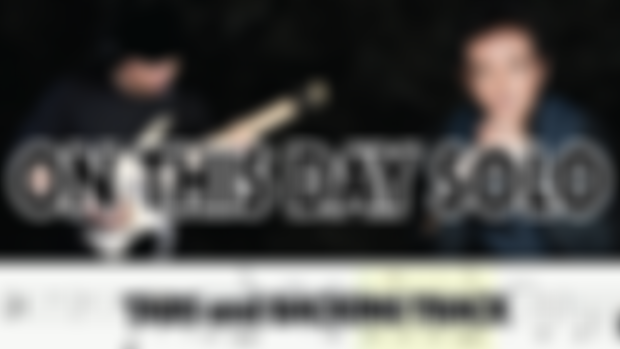 David Pomeranz ON THIS DAY Guitar Solo PDF Tabs and Backing Track