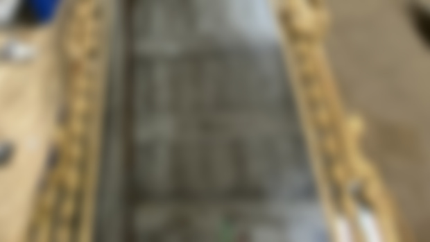 The Louis XVI mirror frame saved