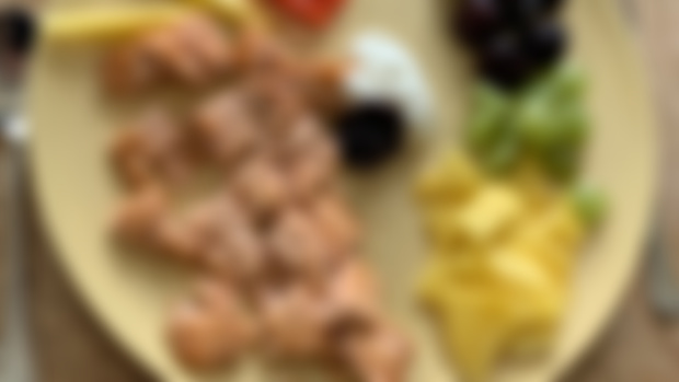 What we ate: a "picky plate"