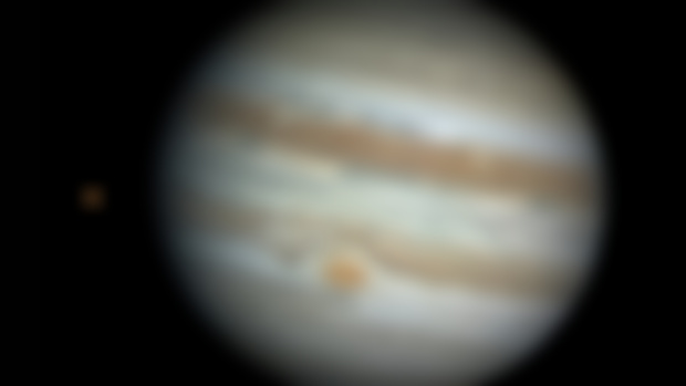 Jupiter with NTBs outbreak - Jan 25th