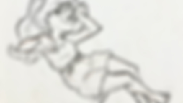 Boceto de Celia antes de la pelea - Celia sketch before the fight