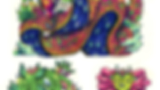 Janurary 2025 Sticker Club Set: Wood Snake Entities 🐍 🌺 🪵 