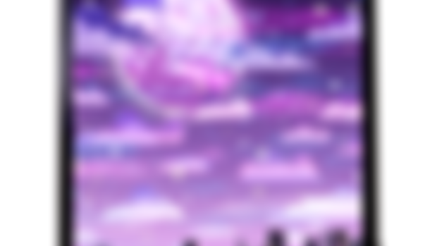 Layered Procreate file for Starry Night Skyline illustration 